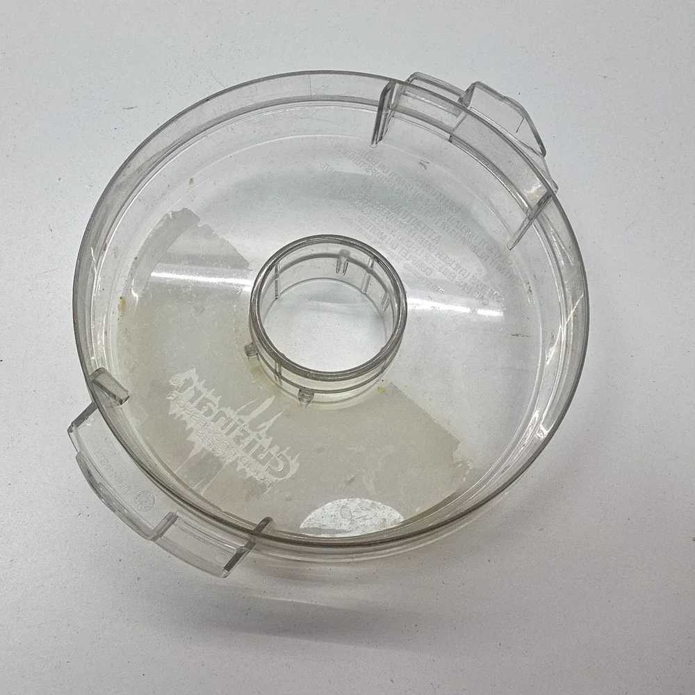 Cuisinart Pro Classic‎ Food Processor DLC-116GTXT Flat Clear Lid